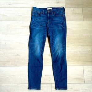 Madewell 9in high rise skinny jeans